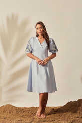 Mira Linen Dress